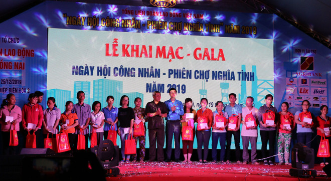 Đồng Nai: Khai mạc Ngày hội công nhân - Phiên chợ nghĩa tình 2019 ảnh 1