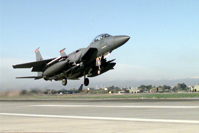 Quân đội Mỹ rút 12 máy bay tiêm kích F-15 khỏi Thổ Nhĩ Kỳ ảnh 1