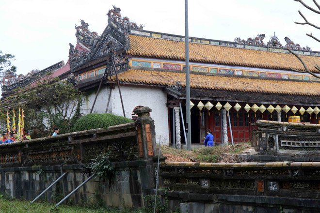 Khởi công tu bổ tổng thể di tích điện Thái Hòa trong Đại Nội Huế ảnh 2