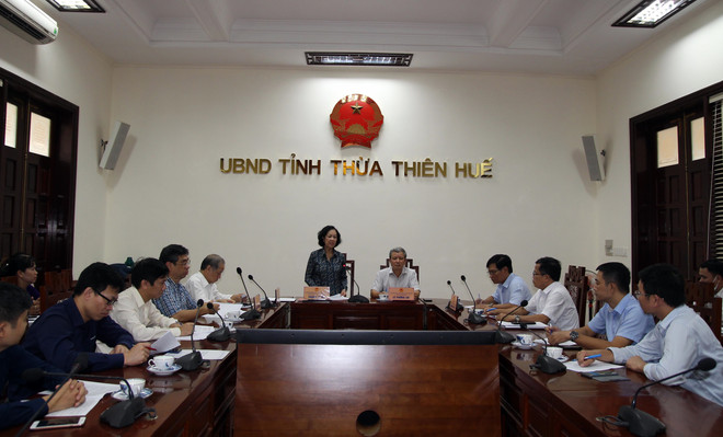 Trưởng ban Dân vận TW chia sẻ mất mát với Thừa Thiên-Huế sau mưa lũ ảnh 1