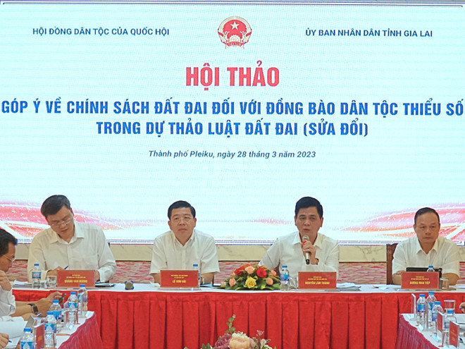 Thực hiện hiệu quả chính sách về đất đai với đồng bào dân tộc thiểu số ảnh 2