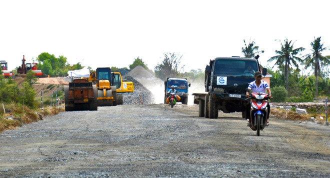 Dự án tuyến tránh Quốc lộ 1A qua thành phố Cà Mau chậm tiến độ ảnh 2