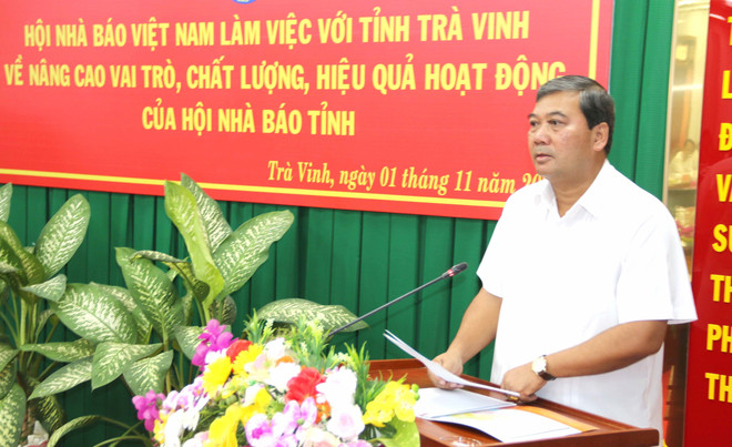 Nâng cao vai trò, hiệu quả hoạt động của Hội nhà báo tỉnh Trà Vinh ảnh 2