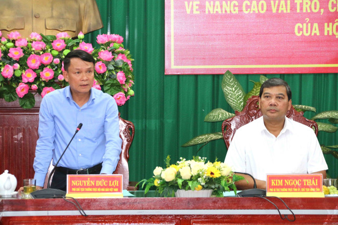 Nâng cao vai trò, hiệu quả hoạt động của Hội nhà báo tỉnh Trà Vinh ảnh 1