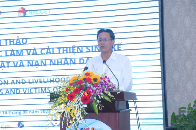 Tạo việc làm, cải thiện sinh kế cho người khuyết tật, nạn nhân da cam ảnh 1