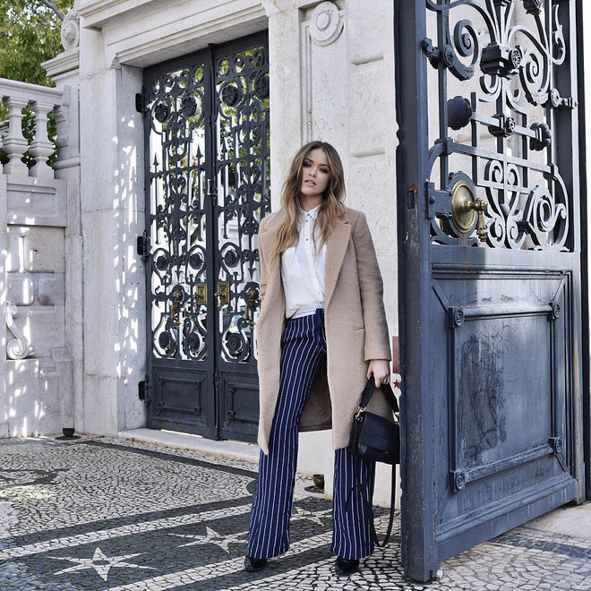 Diện đồ ngày đông phong cách như các fashionista thế giới ảnh 2