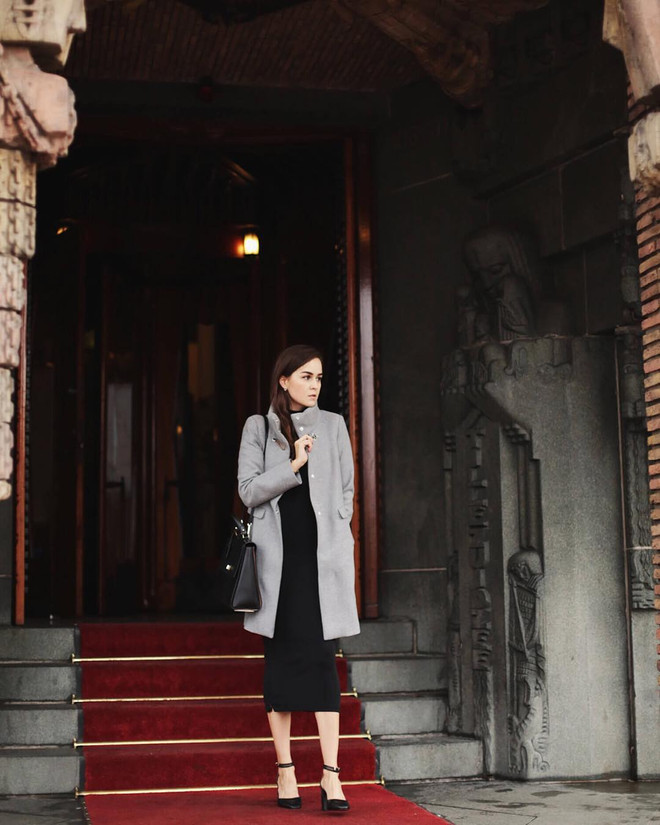 Diện đồ ngày đông phong cách như các fashionista thế giới ảnh 10