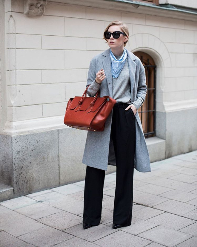 Diện đồ ngày đông phong cách như các fashionista thế giới ảnh 6