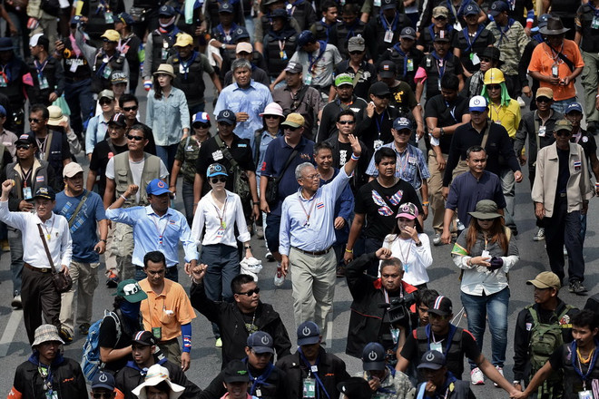 Cơ quan điều tra Thái đề nghị truy tố 58 lãnh đạo biểu tình ảnh 1