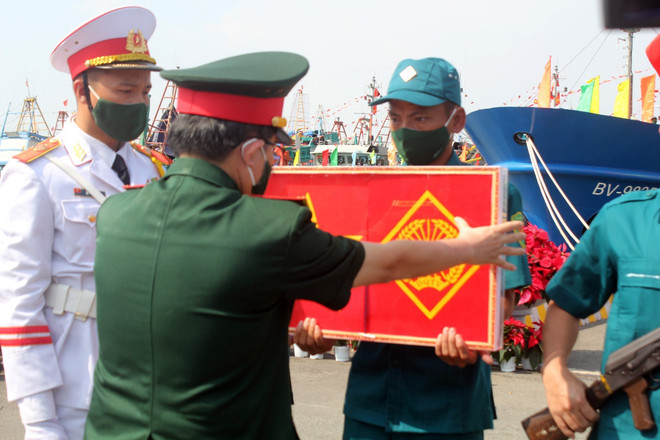 Lễ thượng cờ tàu Hải đội dân quân thường trực tỉnh Bà Rịa-Vũng Tàu ảnh 2
