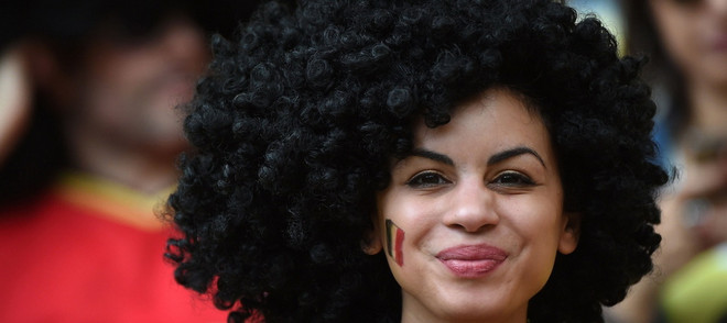 [Photo] Gương mặt khả ái của các nữ cổ động viên World Cup ảnh 7