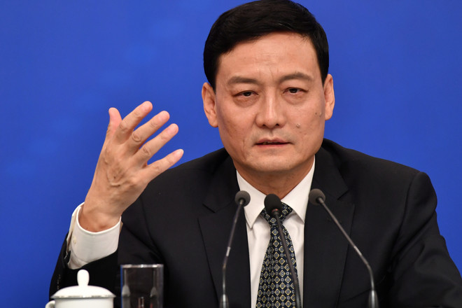 Bộ trưởng Công nghiệp và Công nghệ thông tin Trung Quốc Tiêu Á Khánh. (Ảnh: Reuters) Trung Quốc điều tra Bộ trưởng Công nghiệp và Công nghệ thông tin ảnh 1