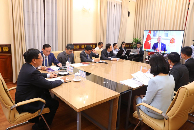 Phó Thủ tướng tham dự Hội nghị Bộ trưởng Ngoại giao trực tuyến G20 ảnh 1