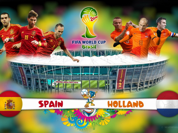 Tây Ban Nha-Hà Lan tái hiện trận chung kết World Cup 2010 ảnh 1