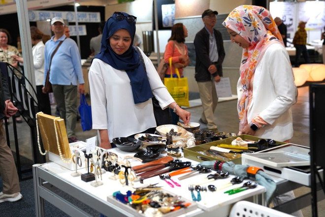 Ấn tượng Khu gian hàng Hà Nội-Việt Nam tại Triển lãm Home Show ảnh 3