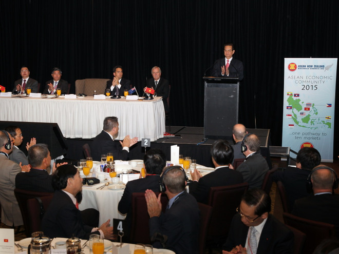 [Video] Thủ tướng dự đối thoại doanh nghiệp Việt Nam-New Zealand ảnh 1