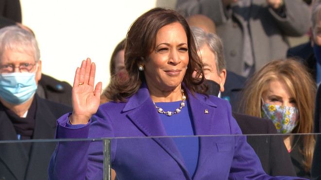 Phó Tổng thống Mỹ Kamala Harris. (Ảnh: Bay Area News Group) Nước Mỹ chính thức có nữ Phó Tổng thống đầu tiên trong lịch sử ảnh 1