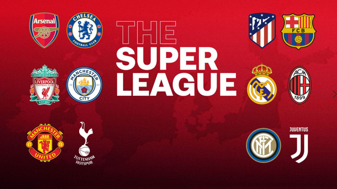 Các câu lạc bộ dự kiến tham dự European Super League. (Nguồn: Sky Sports) Chủ tịch Barcelona đề cập tới khả năng tổ chức European Super League ảnh 2