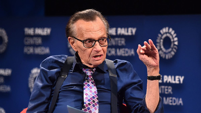 "Vua truyền hình" Mỹ Larry King nhập viện điều trị do mắc COVID-19 ảnh 1