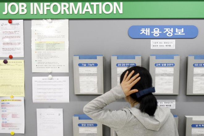 "Sức khỏe" đáng báo động của thị trường việc làm Hàn Quốc ảnh 1