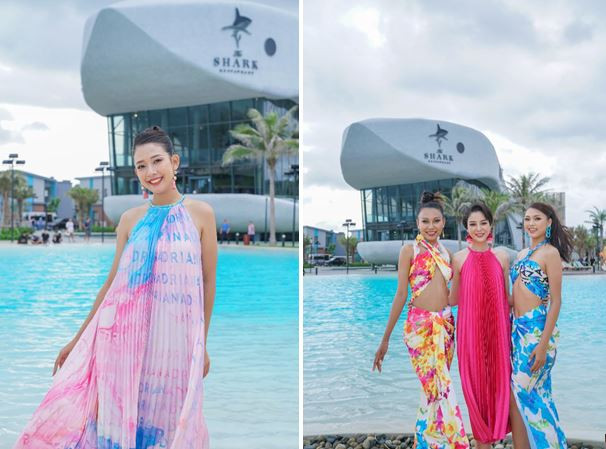 Theo chân top 3 Hoa hậu các dân tộc khám phá NovaWorld Ho Tram ảnh 8