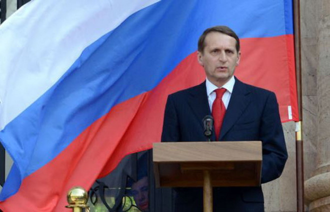Chủ tịch Duma Quốc gia Nga Sergei Naryshkin. (Nguồn: Photolur) Nga: Tổng thống mới của Ukraine sẽ không hoàn toàn hợp pháp ảnh 1