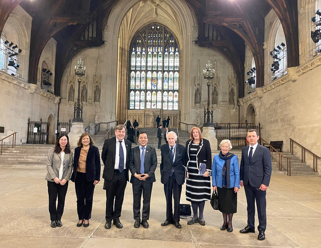 Các nghị sỹ Anh ủng hộ thúc đẩy quan hệ đối tác chiến lược Việt-Anh ảnh 1