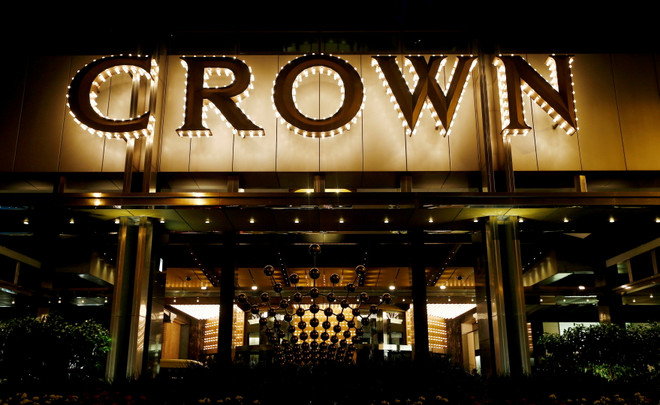 Một sòng bạc của tập đoàn Crown Resorts ở thành phố Melbourne, Australia. (Ảnh: Reuters) Tập đoàn điều hành sòng bạc lớn nhất Australia bị phạt do rửa tiền ảnh 1