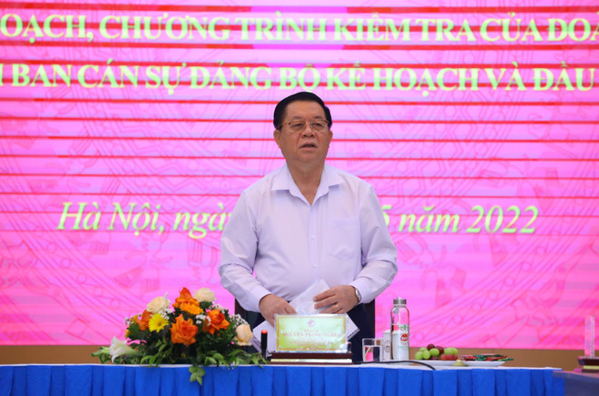 Đoàn Kiểm tra làm việc với Bộ KH-ĐT về vấn đề phòng, chống tham nhũng ảnh 2