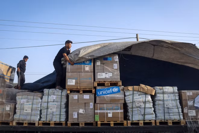LHQ cảnh báo hàng viện trợ không đủ đáp ứng nhu cầu nhân đạo tại Gaza ảnh 1
