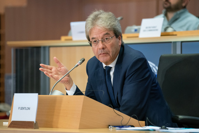 Ủy viên Liên minh châu Âu (EU) phụ trách các vấn đề kinh tế Paolo Gentiloni. (Ảnh: Europa EU) EU hy vọng Mỹ cân nhắc việc rút khỏi đàm phán thuế dịch vụ kỹ thuật số ảnh 1