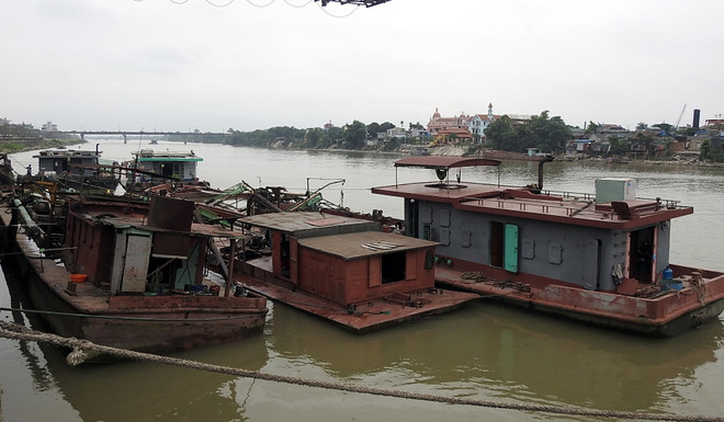 Ảnh minh họa. (Nguồn: TTXVN) Hòa Bình: Còn tình trạng mất an ninh trật tự tại các mỏ khai thác cát ảnh 1