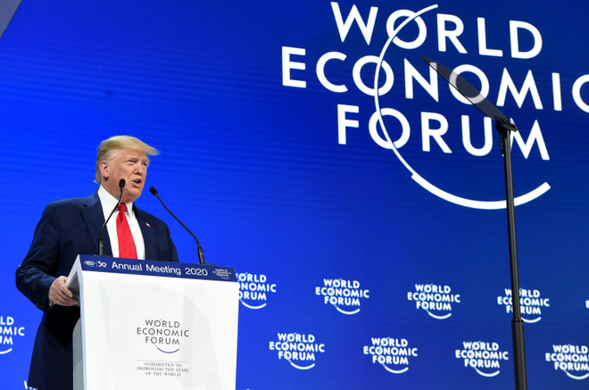 WEF 2020: Tổng thống Trump hoan nghênh sự bùng nổ của nền kinh tế Mỹ ảnh 1