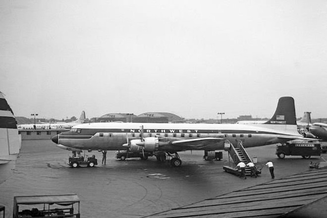 Một chiếc máy bay của hãng hàng không Northwest Orient Airlines. (Nguồn: Journal News) may bay mat tich 1.jpg