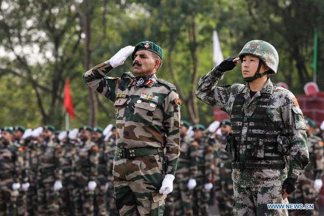 Ấn Độ, Trung Quốc tập trận chung thường niên vào đầu tuần tới ảnh 1