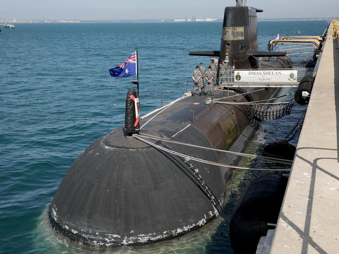 Một chiếc tàu ngầm của Australia. (Nguồn: AAP Image) Pháp tố Australia "đâm sau lưng" khi mua tàu ngầm hạt nhân của Mỹ ảnh 2