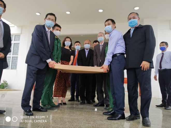 Campuchia chuyển giao bản sao bản đồ biên giới Campuchia-Việt Nam ảnh 1