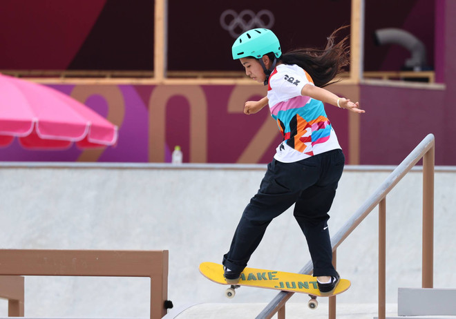 Olympic Tokyo 2020: Nhà vô địch bộ môn trượt ván trẻ tuổi nhất lịch sử ảnh 1