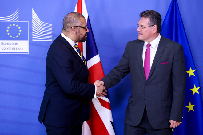 Anh và EU sắp đạt được thỏa thuận về Nghị định thư Bắc Ireland ảnh 2