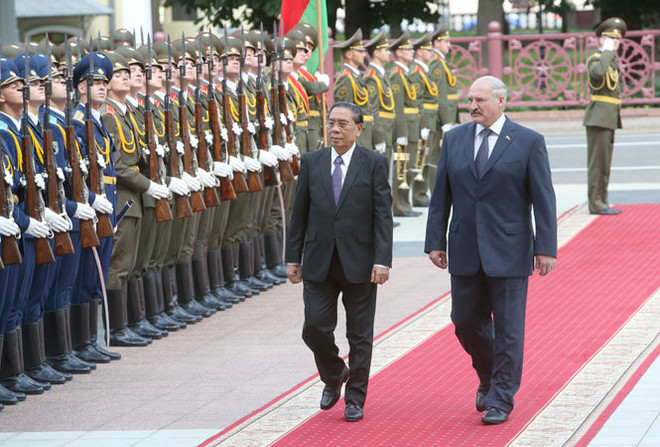 Lào và Belarus tăng cường hợp tác trên nhiều lĩnh vực ảnh 1