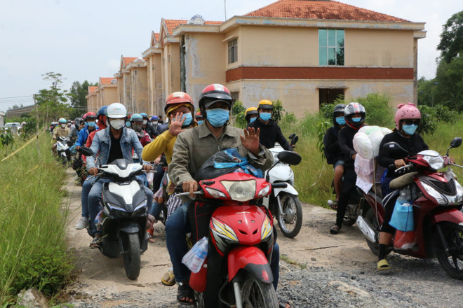 Hàng trăm người dân tại Long An có nguyện vọng được về quê ảnh 3