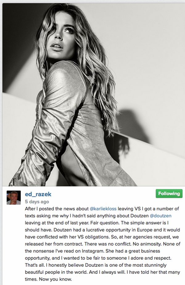 100.000USD không đủ giữ chân thiên thần Victoria’s Secret? ảnh 3