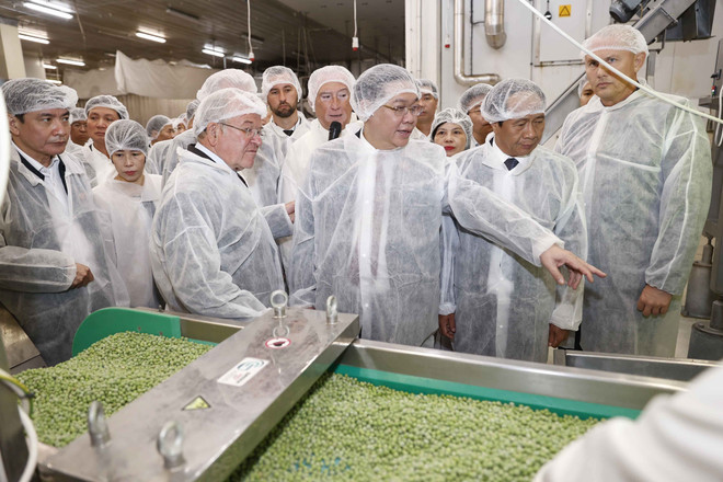 Chủ tịch Quốc hội thăm doanh nghiệp sản xuất nông nghiệp tại Hungary ảnh 1