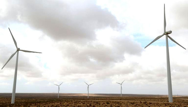 Trạm phong điện lớn nhất châu Phi đi vào hoạt động ảnh 1