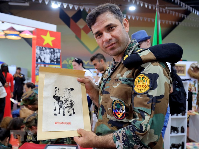 Bạn bè quốc tế ấn tượng với văn hóa Việt Nam tại Army Games 2022 ảnh 2