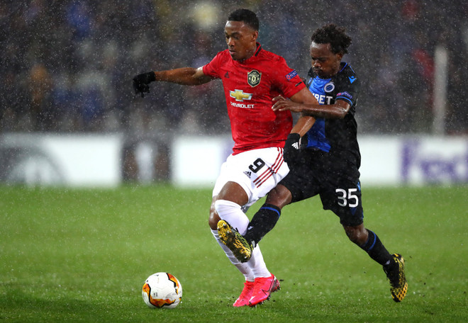 Anthony Martial giúp Manchester United giành được 1 điểm trên sân khách. (Ảnh: Manchester United) Hòa Club Brugge, Manchester United giành ưu thế trước trận lượt về ảnh 1