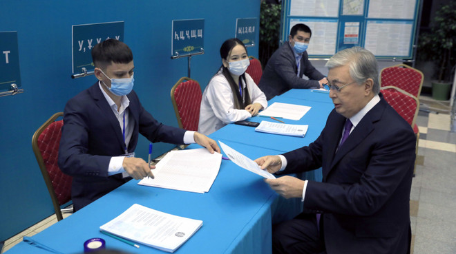Kết quả bầu cử sơ bộ tại Kazakhstan: Tổng thống đương nhiệm dẫn đầu ảnh 1
