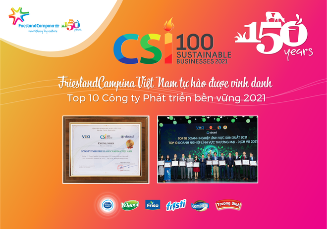 Phát triển bền vững - kim chỉ nam cho thành công của FrieslandCampina ảnh 1