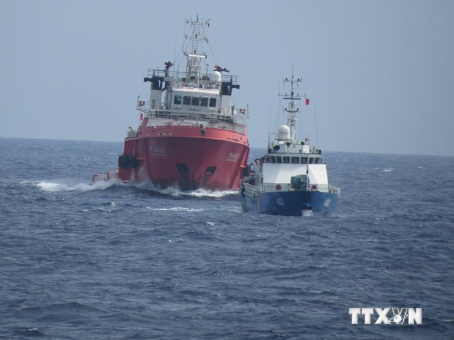 [Video] Tàu Trung Quốc tiếp tục truy cản trái phép tàu Việt Nam ảnh 1