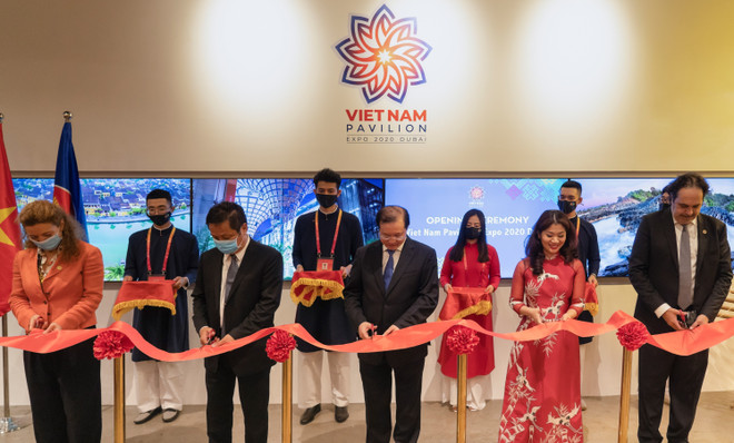 Ấn tượng Nhà triển lãm Việt Nam tại EXPO 2020 Dubai ở UAE ảnh 1